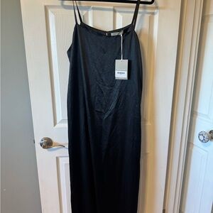 NWT Everlane Black Maxi Dress